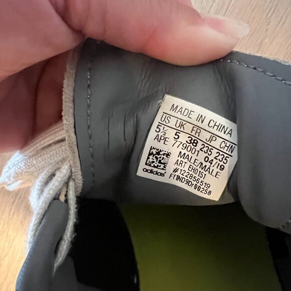 Adidas Stan Smith 'Snakeskin' - M 5.5, W 7 - Crystal White/Grey Four/Core Black - Picture 7 of 7